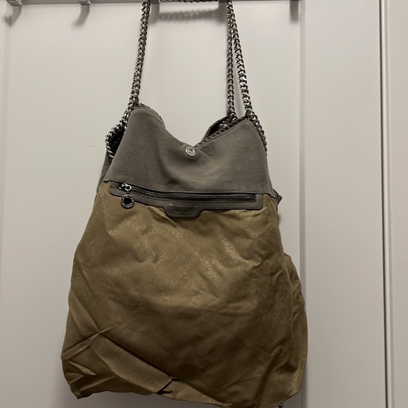 Stella McCartney large tote grey bag - Picture 3 of 6